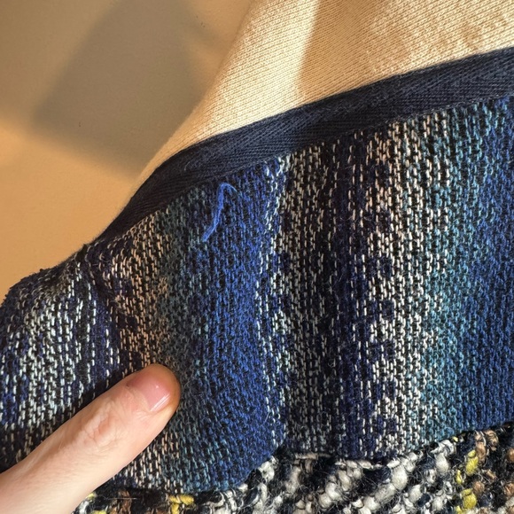 Kith Williams Patchwork Hoodie - Medium- White - Used - Picture 7 of 11